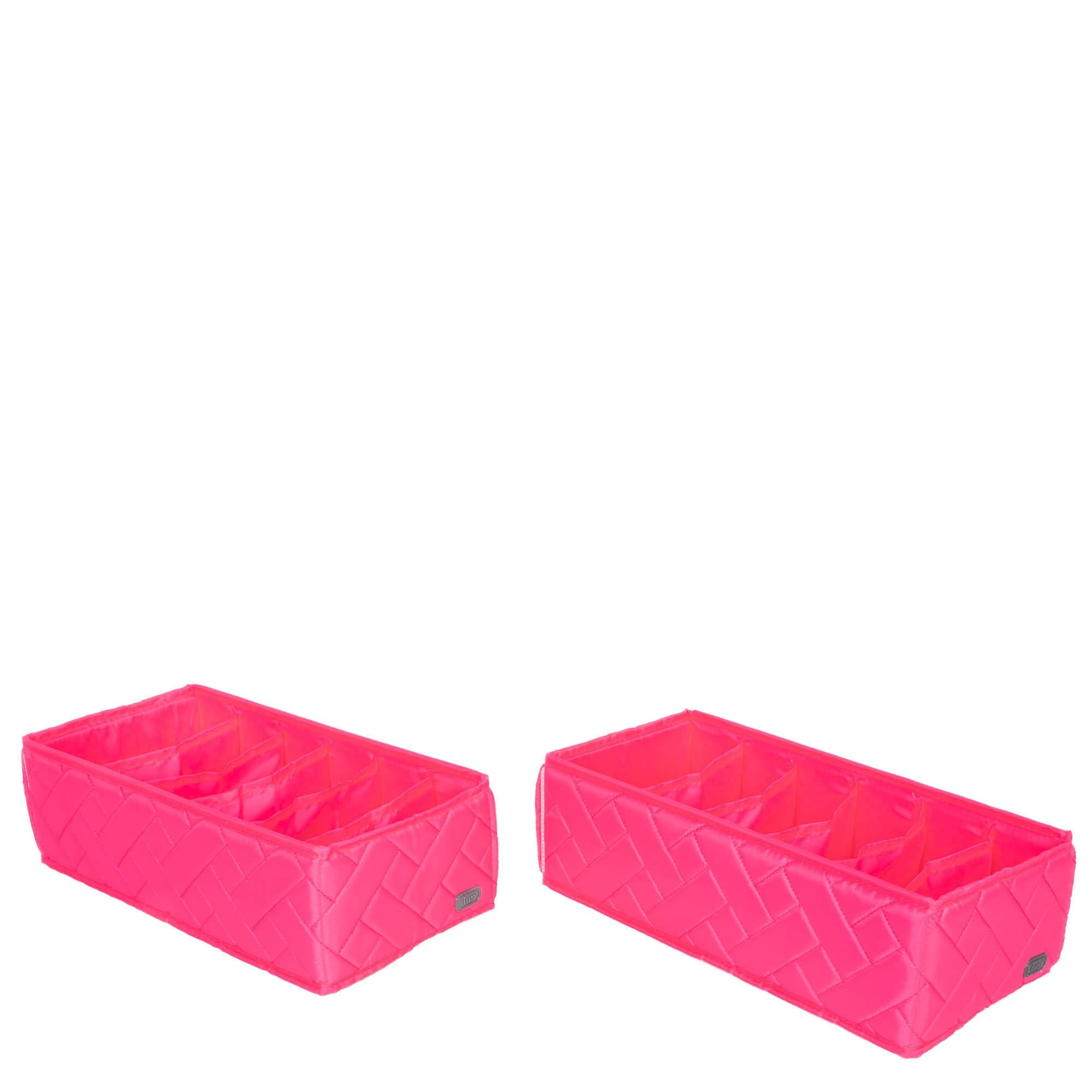 Dolly 2pc 6 Pocket Drawer Organizer - MAGENTA - Dolly2pk_Magenta_02